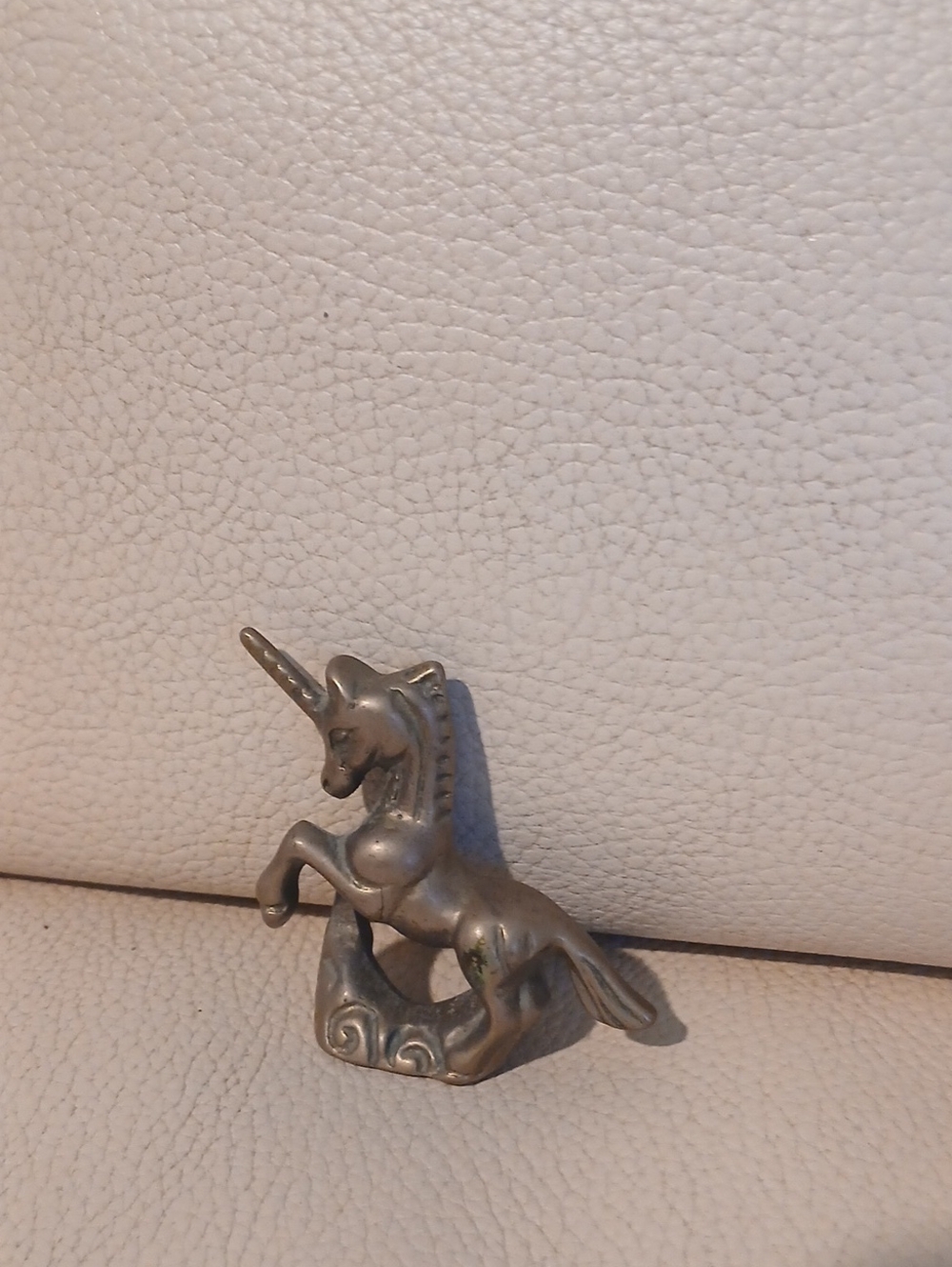 Brass Minature Unicorn Figurine